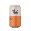 Why Not Soda, Peach + Ginger, canette
