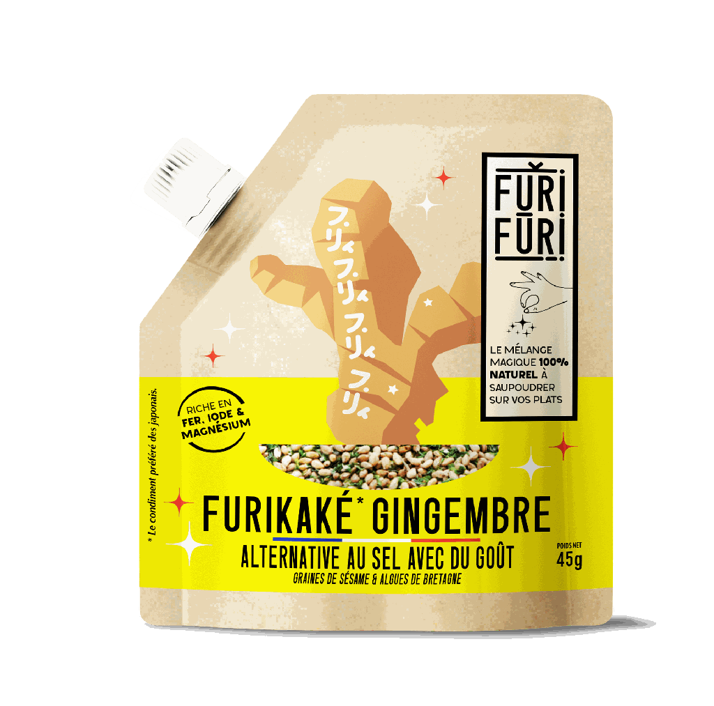 FuriFuri, Furikaké Gingembre 45g