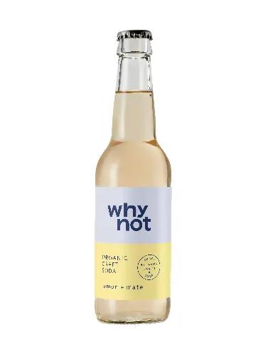 Why Not Soda, Lemon + Mate 330ml